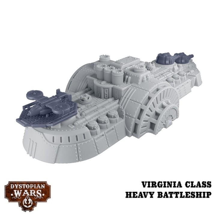 Dystopian Wars - Columbia Battlefleet Set