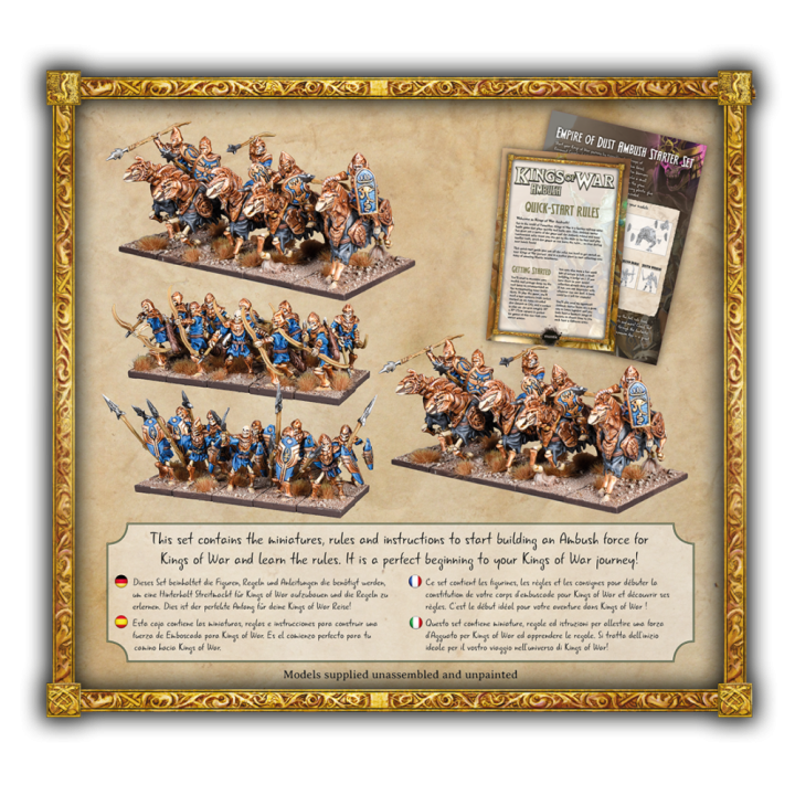 Kings of War : Starter Set Ambush - Empire de Poussères