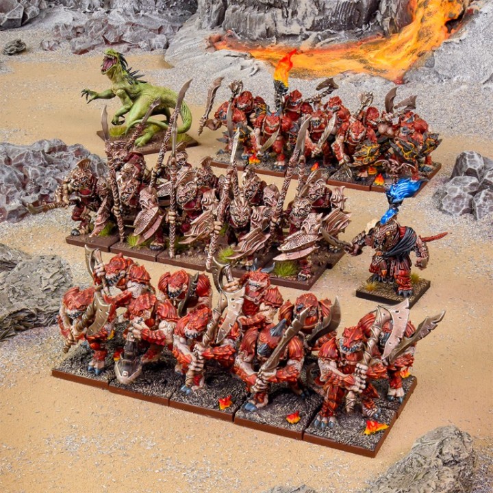 Pack d'Armée Salamandres pour Kings of War