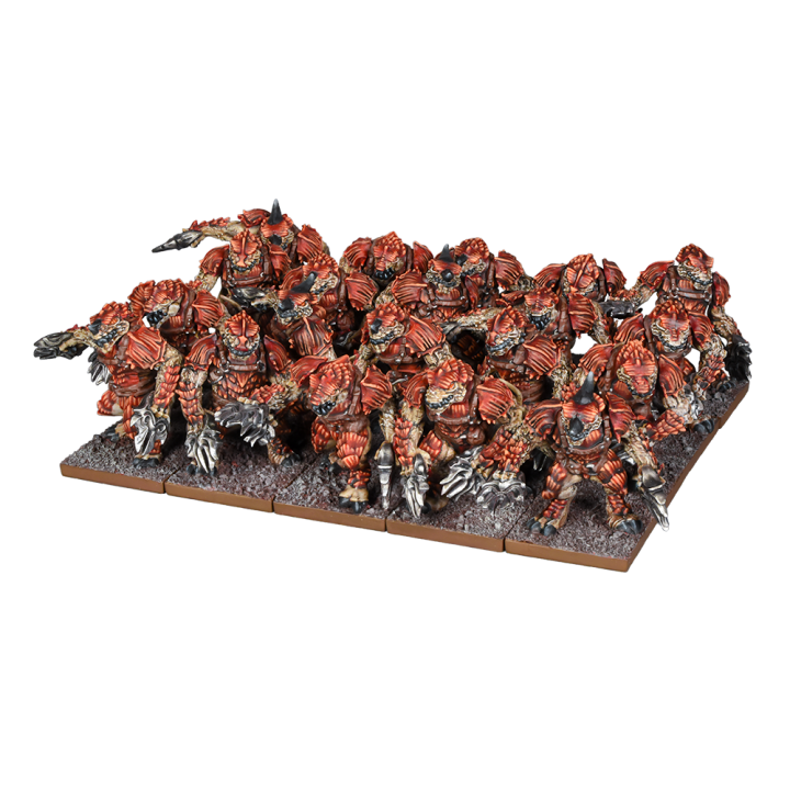 Kings Of War - Salamandres - Méga Armée