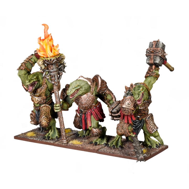 Régiment de Tyrans Salamandres pour Kings of War