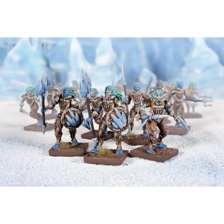 Naïades des Glaces pour l'Alliance du Nord de Kings of War
