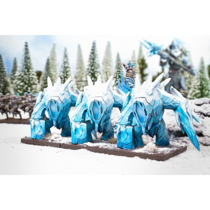 Elementaires de Glace pour l'Alliance du Nord de Kings of War
