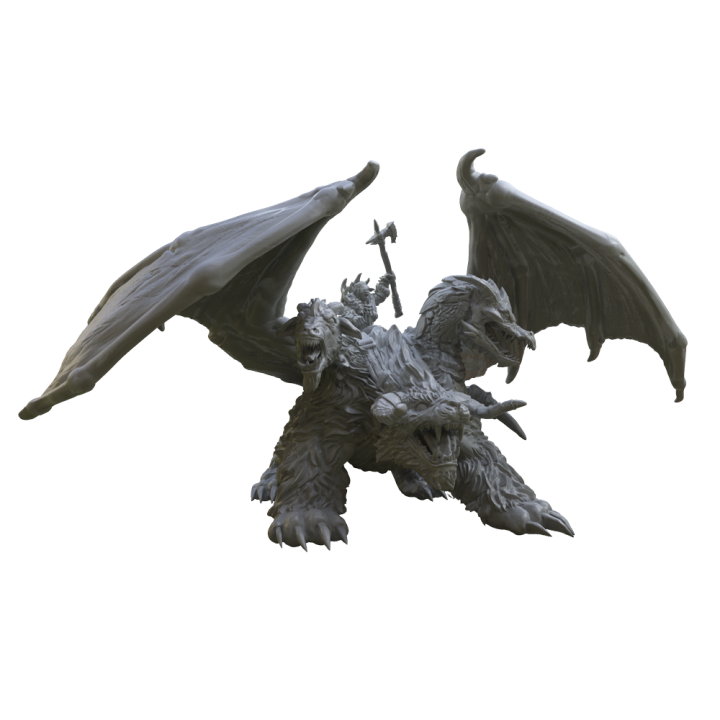 Seigneur sur Chimère de l'Alliance du Nord - Kings of War