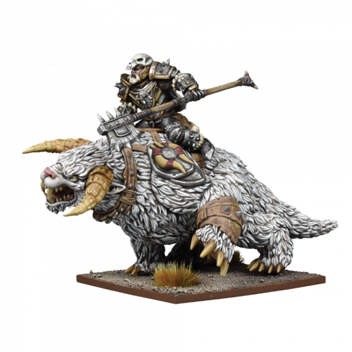 Thegn Sur Crocs-de-Givre de l'Alliance du Nord pour Kings of War