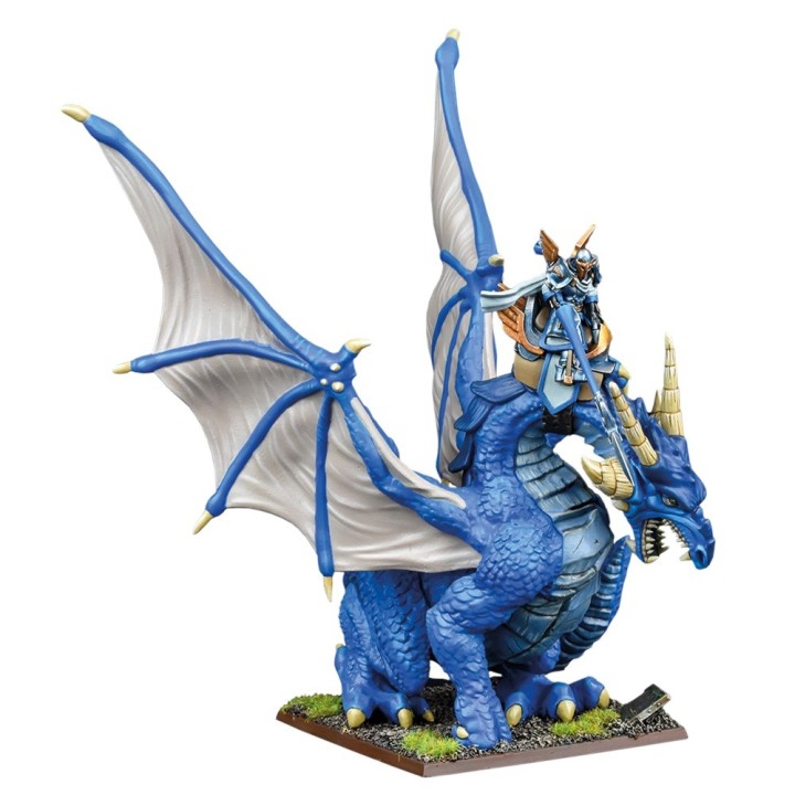 Haut Paladin sur Dragon pour Basiléens de Kings of War