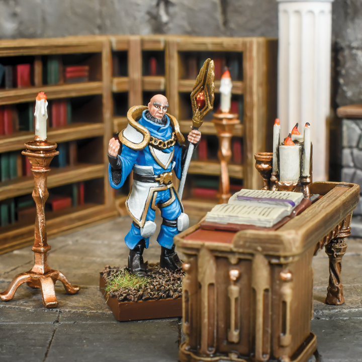 Mage de Guerre Basiléen pour Kings of War