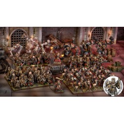 Kings Of War - Méga Armée des Nains Abyssaux