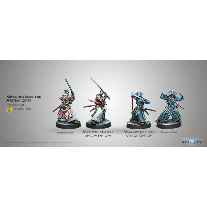 Infinity (Corvus Belli) - Myamoto Mushashi