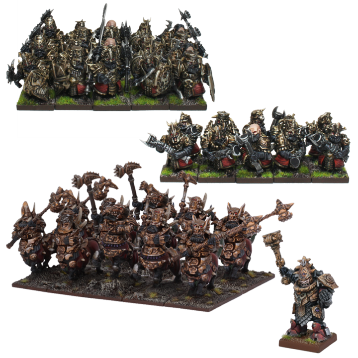 Army Pack des Nains Abyssaux pour Kings of War