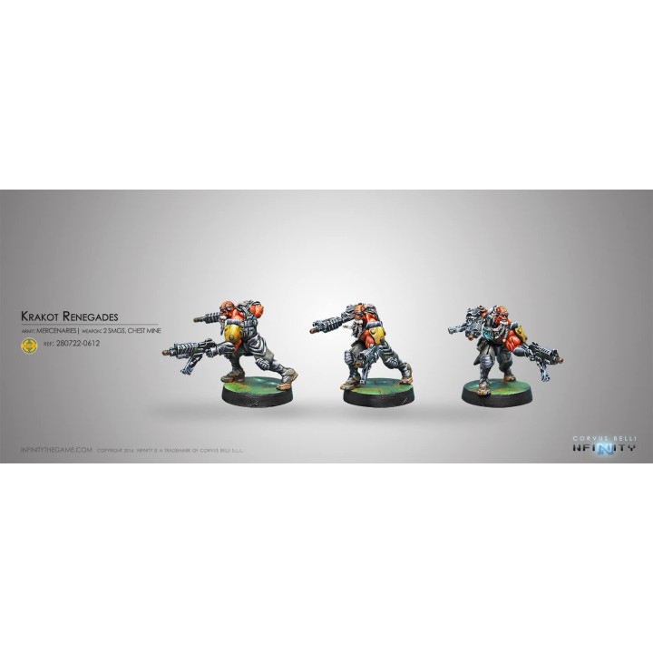 Figurine Infinity (Corvus Belli) - Krakot Renegades