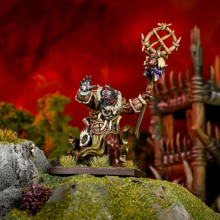 Chaman Ogre pour Kings of War