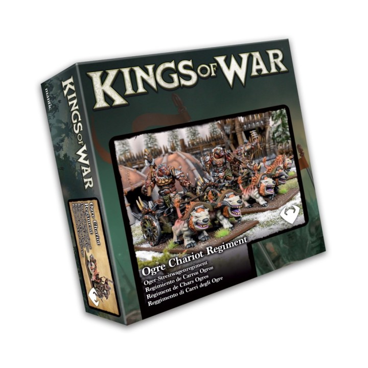 Ogres sur chariots pour Kings of War