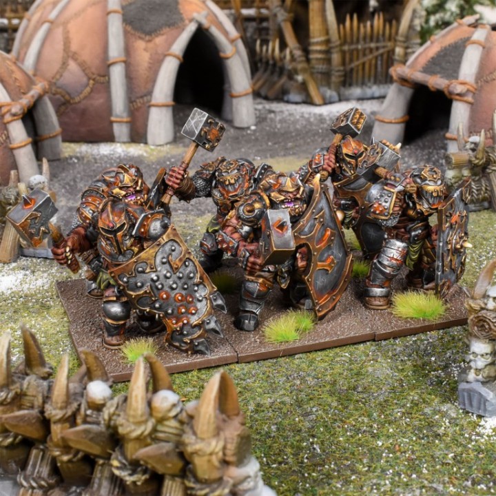 Briseurs de Sièges Ogres pour Kings of War