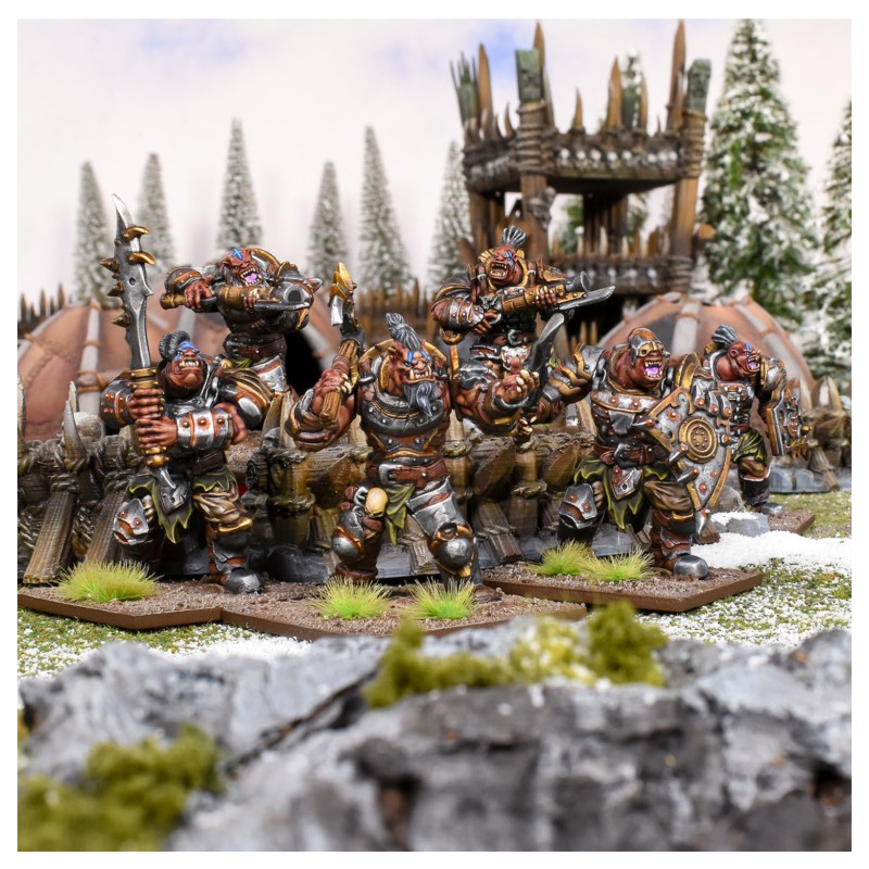 Kings Of War - Horde De Guerriers Ogres
