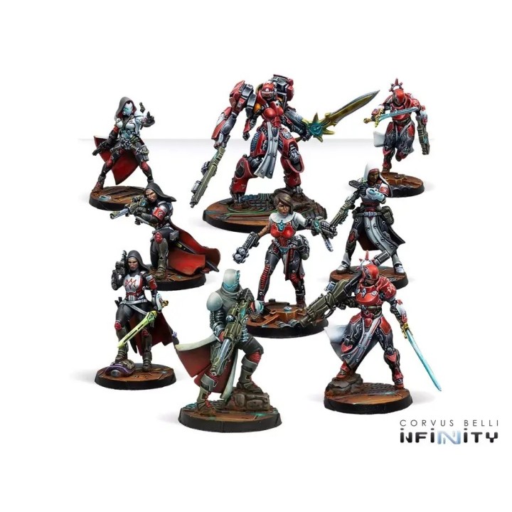 Figurines du Bakunin Obervance Action Pack d'Infinity The Game (Corvus Belli)