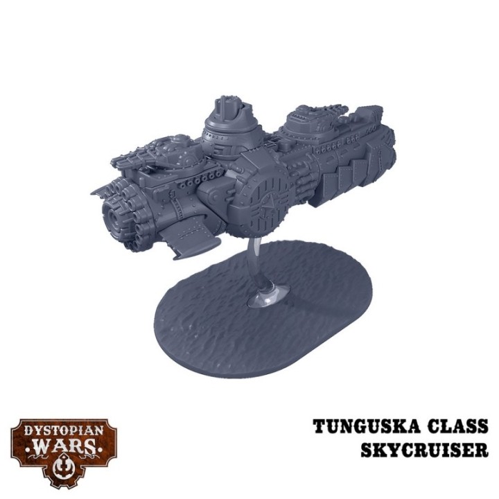 Figurines du Commonwealth Starter Set de Dystopian Wars (Warcradle Studios)
