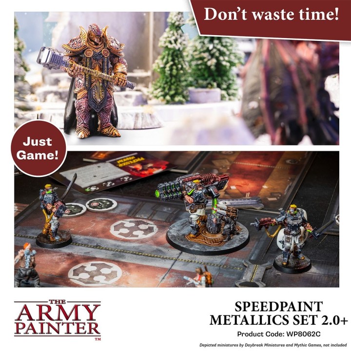 Speedpaint Metallics Set 2 d'Army Painter