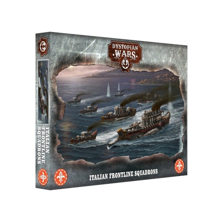 Italian Frontline Squadrons de l'Alliance de Dystopian Wars (Warcradle Studios)