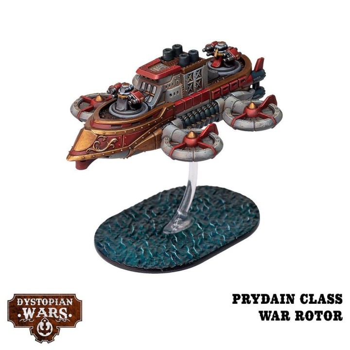 Gloriana Battlefleet Set de The Corwn pour Dystopian Wars (Warcradle Studios)