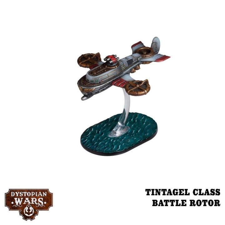 Gloriana Battlefleet Set de The Corwn pour Dystopian Wars (Warcradle Studios)