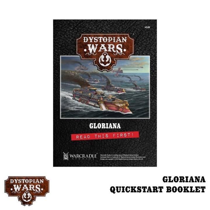 Gloriana Battlefleet Set de The Corwn pour Dystopian Wars (Warcradle Studios)