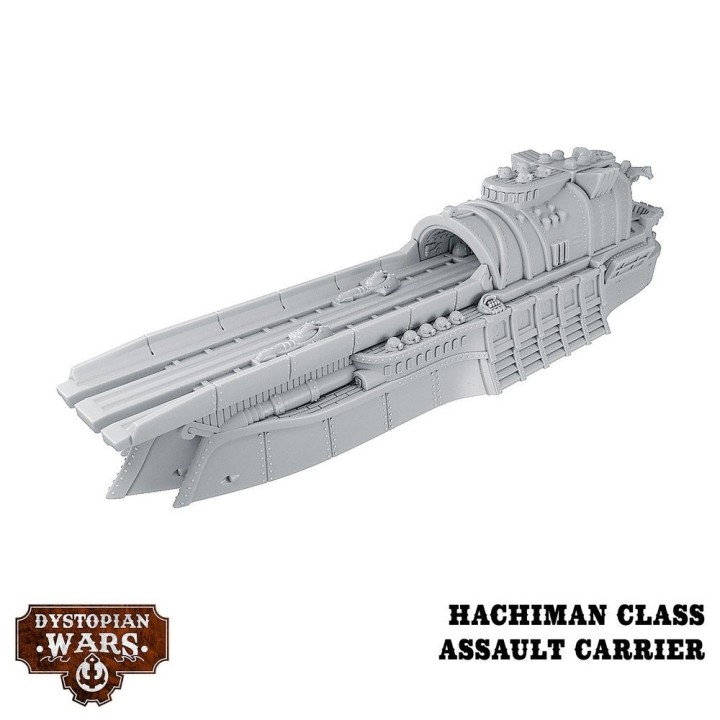 Hachiman Battlefleet set pour l'Empire à Dystopian Wars (Warcradle Studios)