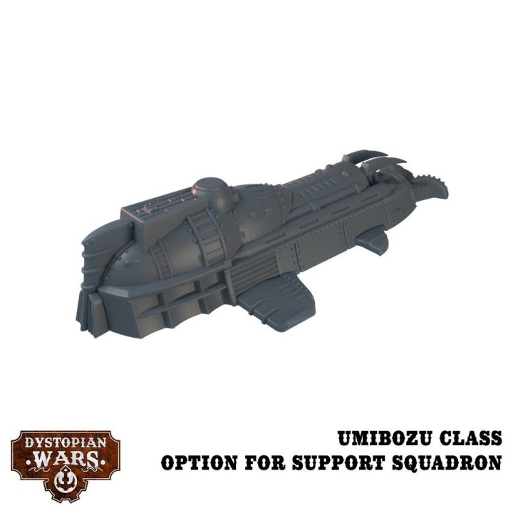 Hachiman Battlefleet set pour l'Empire à Dystopian Wars (Warcradle Studios)