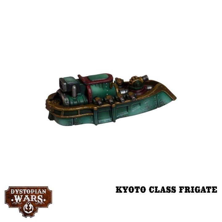 Hachiman Battlefleet set pour l'Empire à Dystopian Wars (Warcradle Studios)