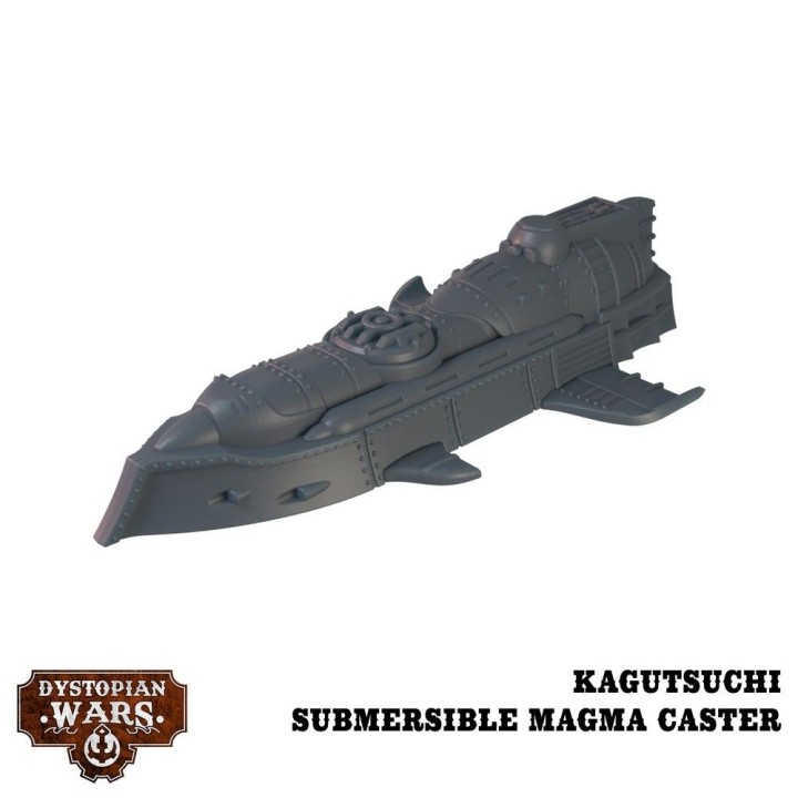 Hachiman Battlefleet set pour l'Empire à Dystopian Wars (Warcradle Studios)