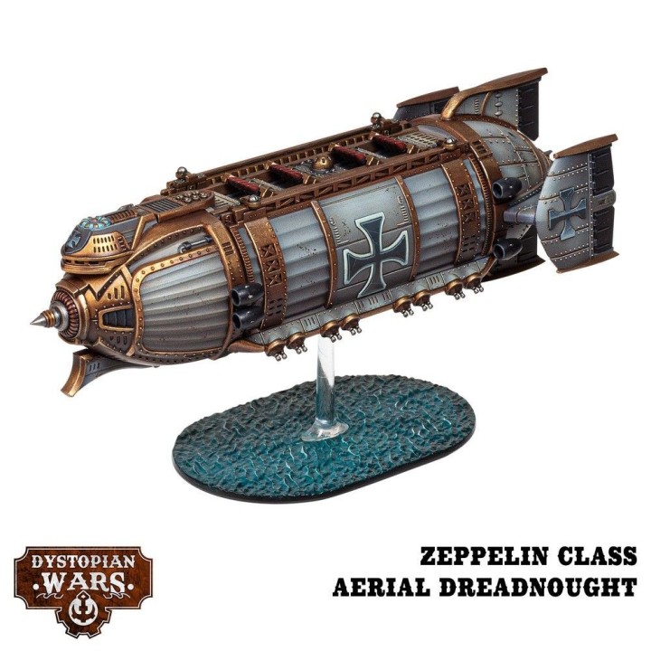 Figurines de Zeppelin Battlefleet Set pour l'Imperium de Dystopian Wars