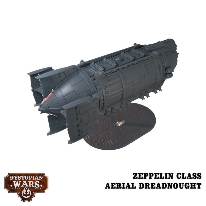 Figurines de Zeppelin Battlefleet Set pour l'Imperium de Dystopian Wars