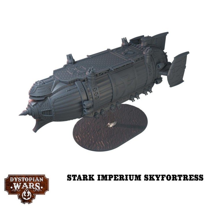 Figurines de Zeppelin Battlefleet Set pour l'Imperium de Dystopian Wars