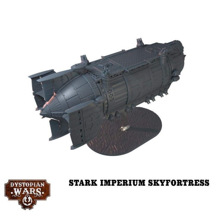 Figurines de Zeppelin Battlefleet Set pour l'Imperium de Dystopian Wars