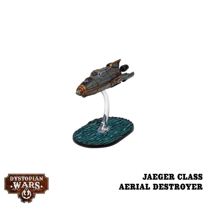 Figurines de Zeppelin Battlefleet Set pour l'Imperium de Dystopian Wars
