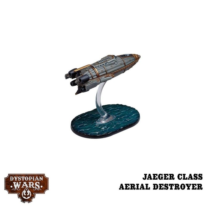 Figurines de Zeppelin Battlefleet Set pour l'Imperium de Dystopian Wars