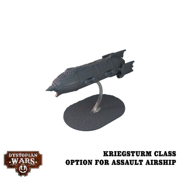 Figurines de Zeppelin Battlefleet Set pour l'Imperium de Dystopian Wars