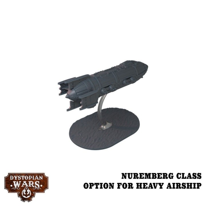 Figurines de Zeppelin Battlefleet Set pour l'Imperium de Dystopian Wars
