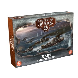 Dystopian Wars - Mars Battlefleet Set