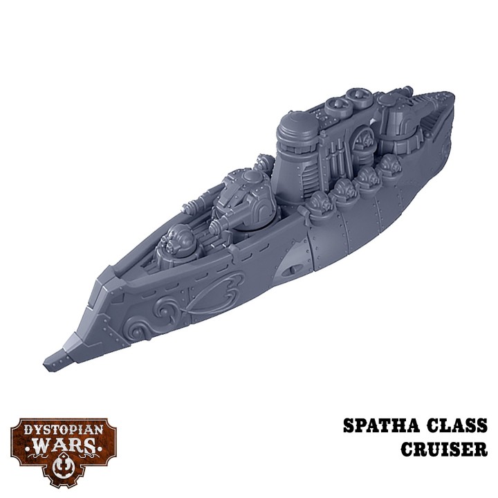Figurines de la Mars Battlefleet Set de l'Alliance pour Dystopian Wars