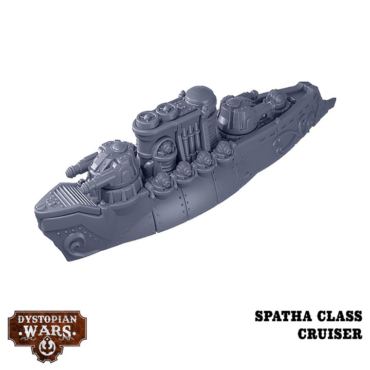 Figurines de la Mars Battlefleet Set de l'Alliance pour Dystopian Wars