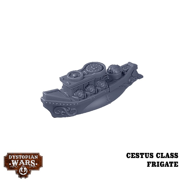 Figurines de la Mars Battlefleet Set de l'Alliance pour Dystopian Wars