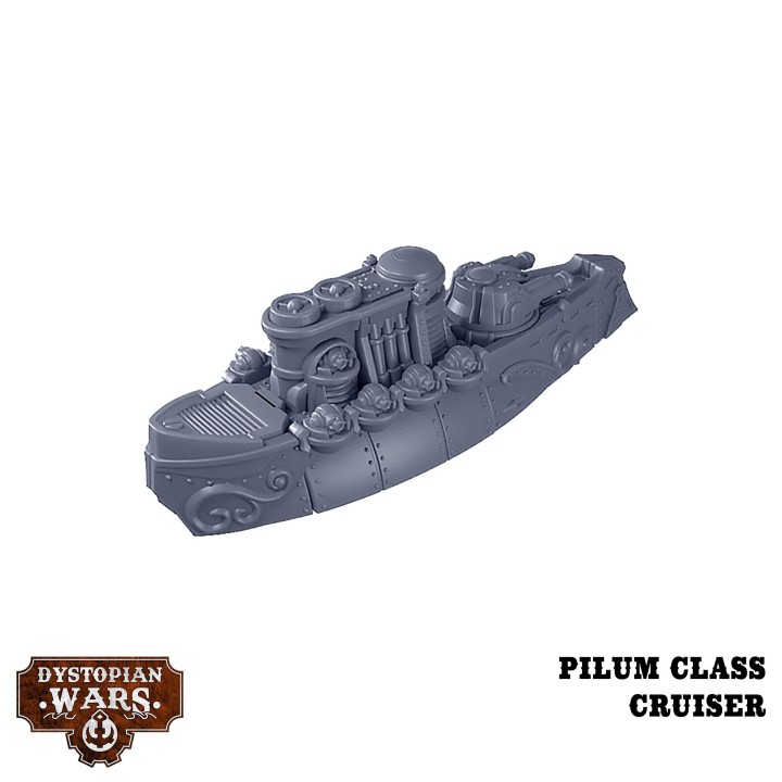 Figurines de la Mars Battlefleet Set de l'Alliance pour Dystopian Wars