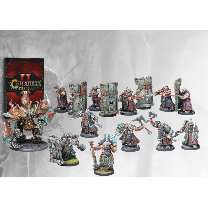 Starter First Blood du Dweghom de Conquest (ParaBellum)