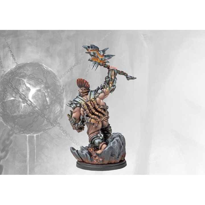 Figurine de Herald of Magma pour le Dweghom de Conquest (Para Bellum Wargames)