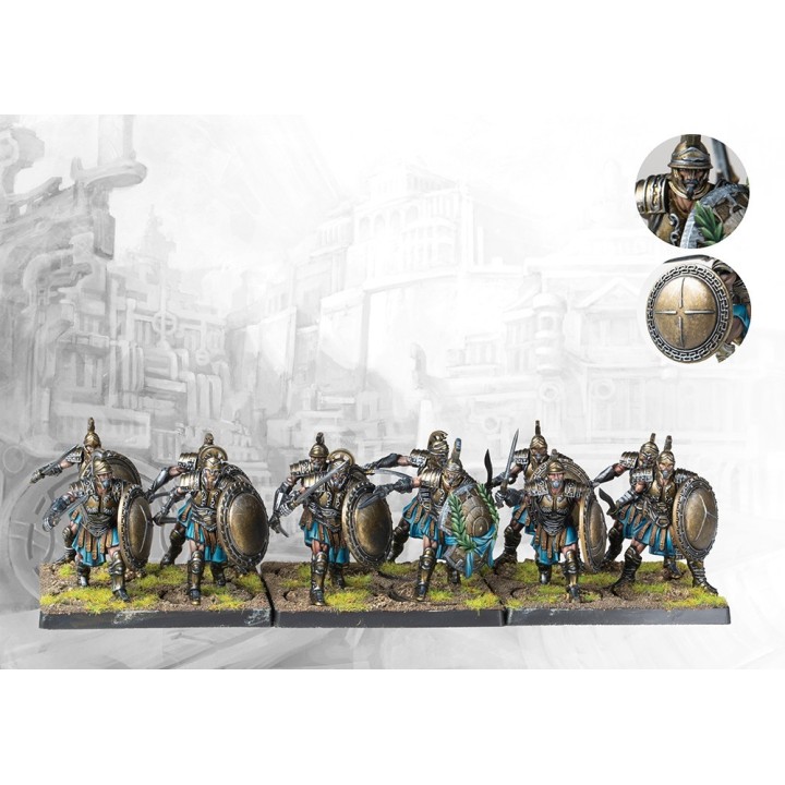 Figurines de Thorakites des City States pour Conquest (Para Bellum)