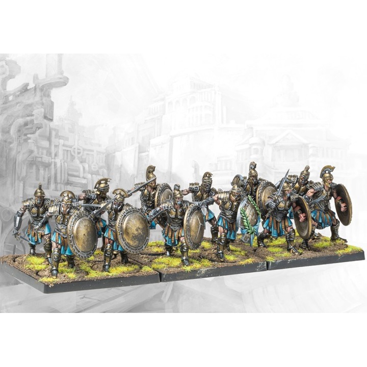 Figurines de Thorakites des City States pour Conquest (Para Bellum)