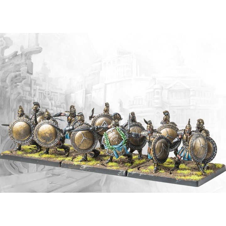 Figurines de Thorakites des City States pour Conquest (Para Bellum)