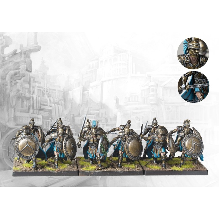 Figurines d'Agemas des City States pour Conquest (Para Bellum)