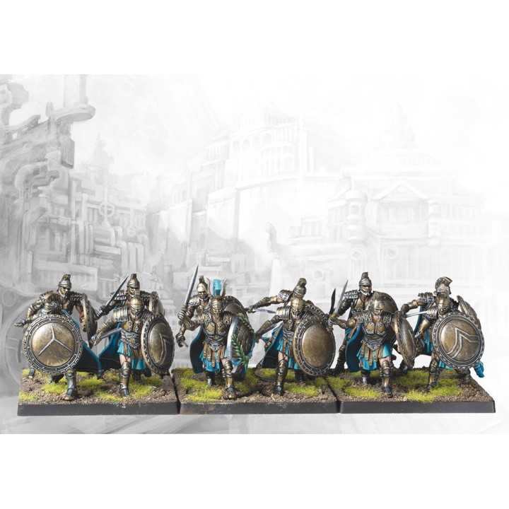Figurines d'Agemas des City States pour Conquest (Para Bellum)